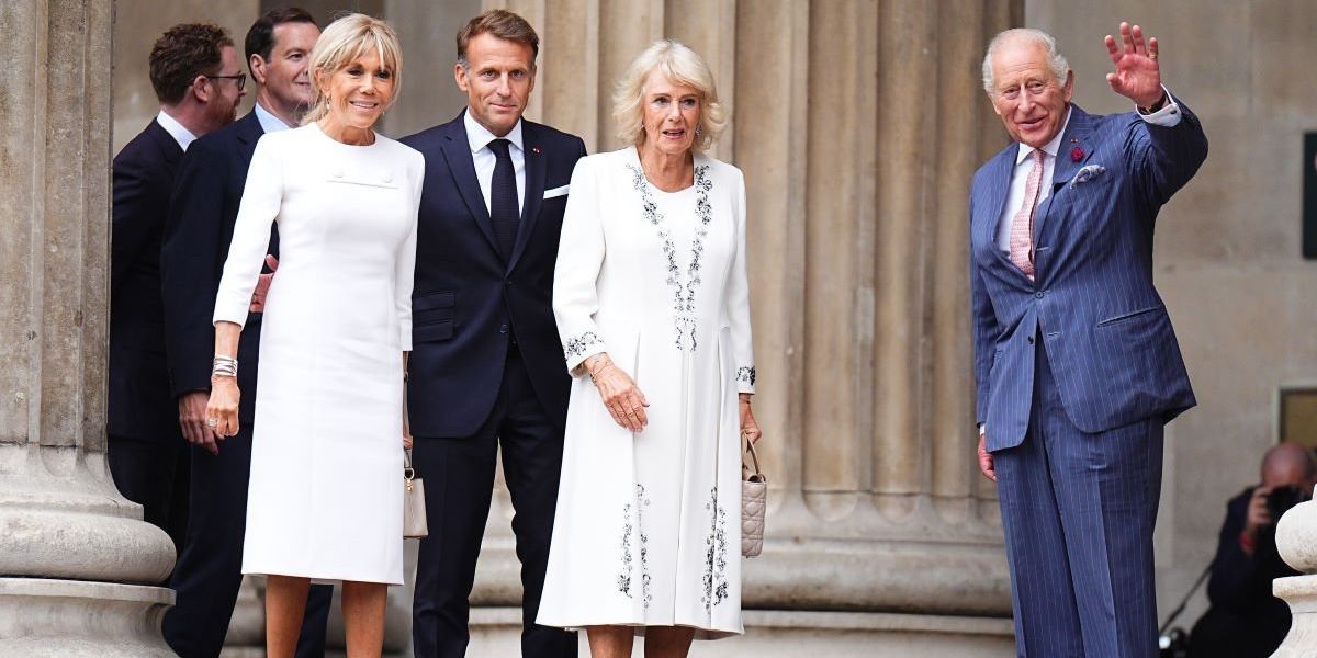 King and Queen unite with Burnham and Macron at British Museum