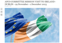Η ΕΕ καταστρέφει την απεικόνιση της ιρλανδικής σημαίας στα επίσημα μέσα ενημέρωσης