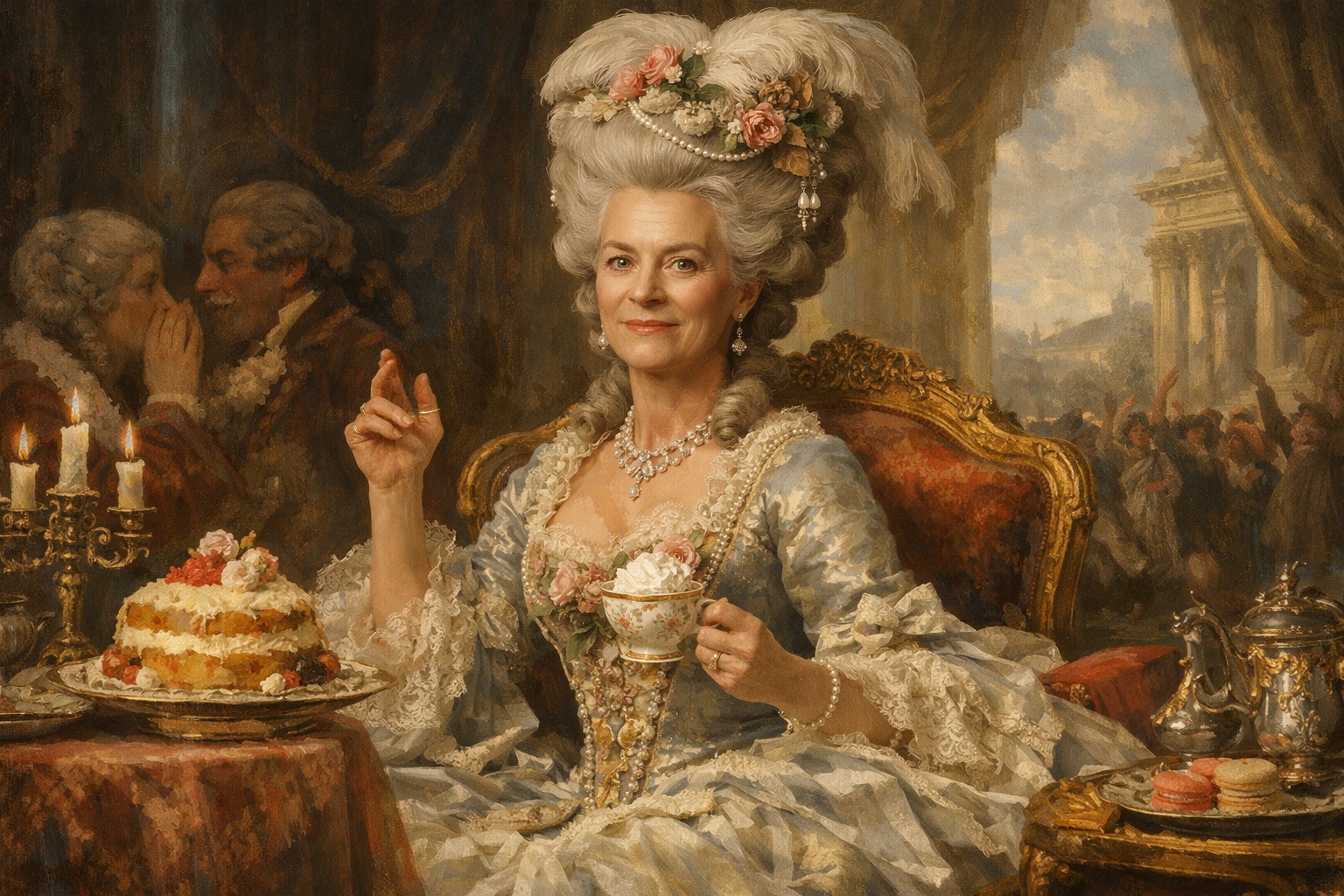From Marie Antoinette to Ursula von der Leyen: From “Let Them Eat Cake” to “Use Less Energy”