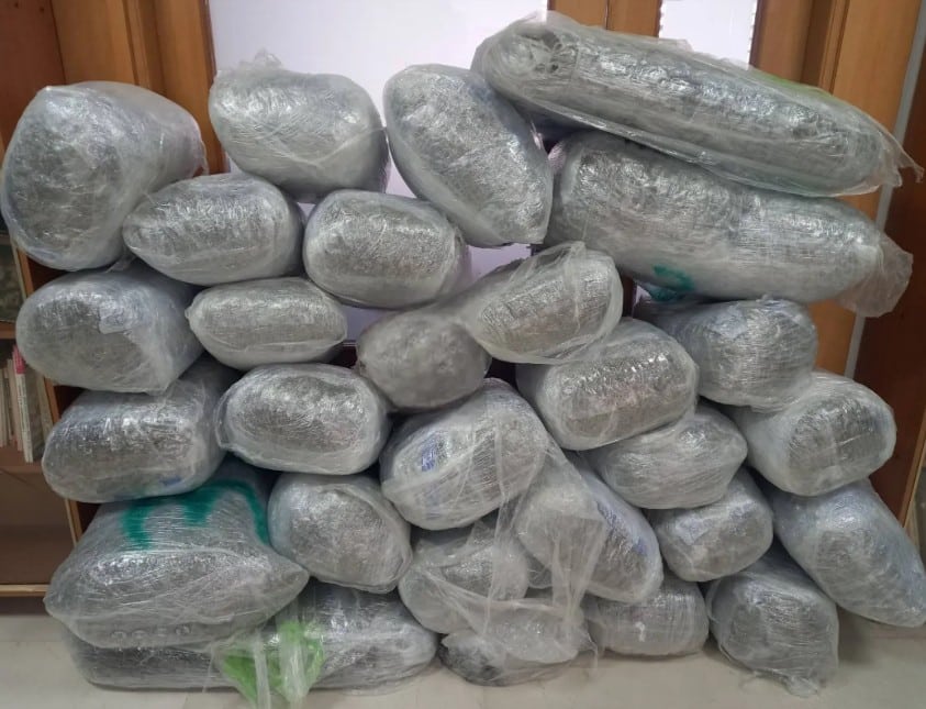 Ioannina: Chase of foreigner transporting 167 kg of cannabis