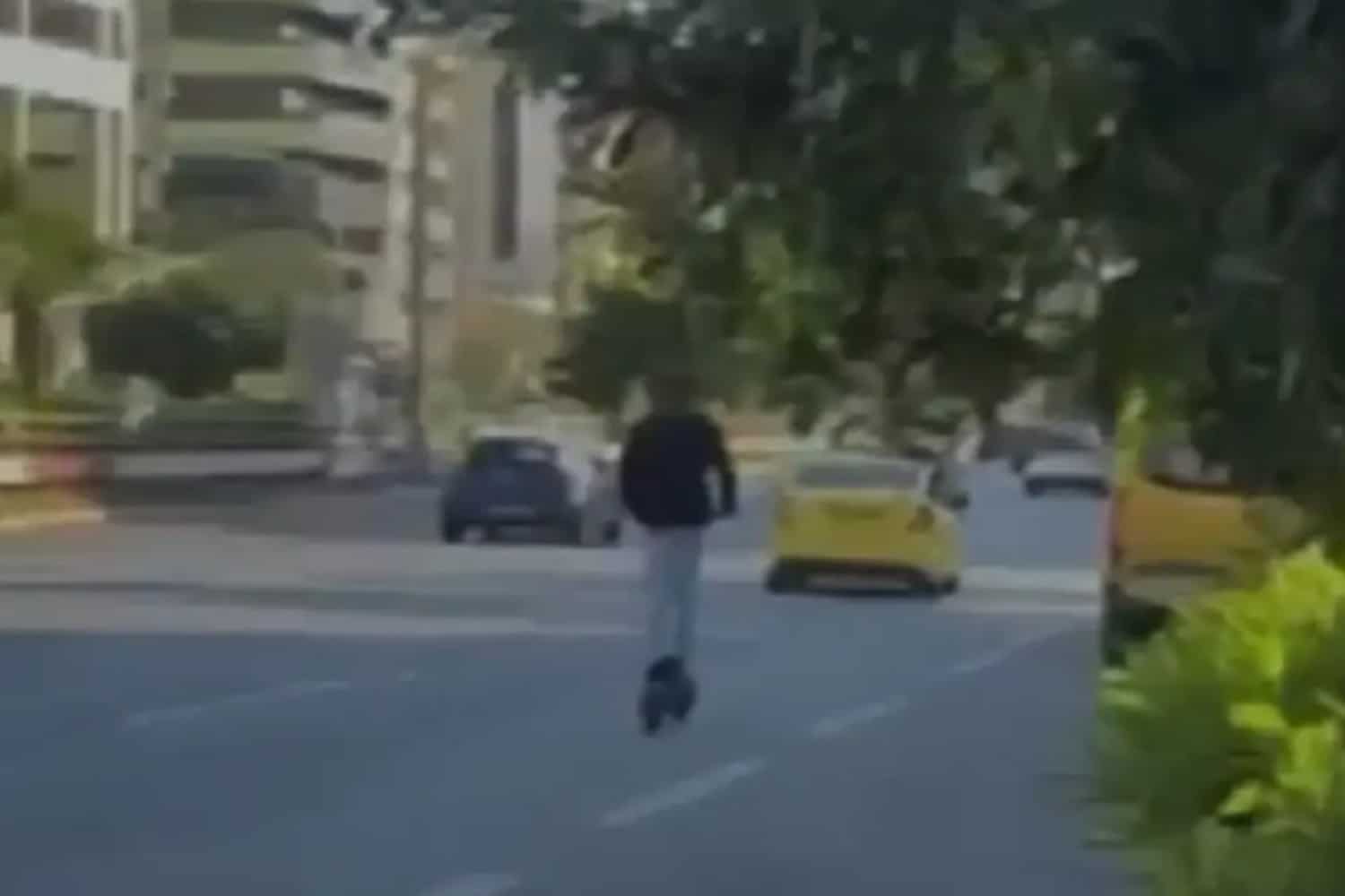 Egyptian Arrested on Syngrou Avenue for Speeding at 72 km/h on Scooter