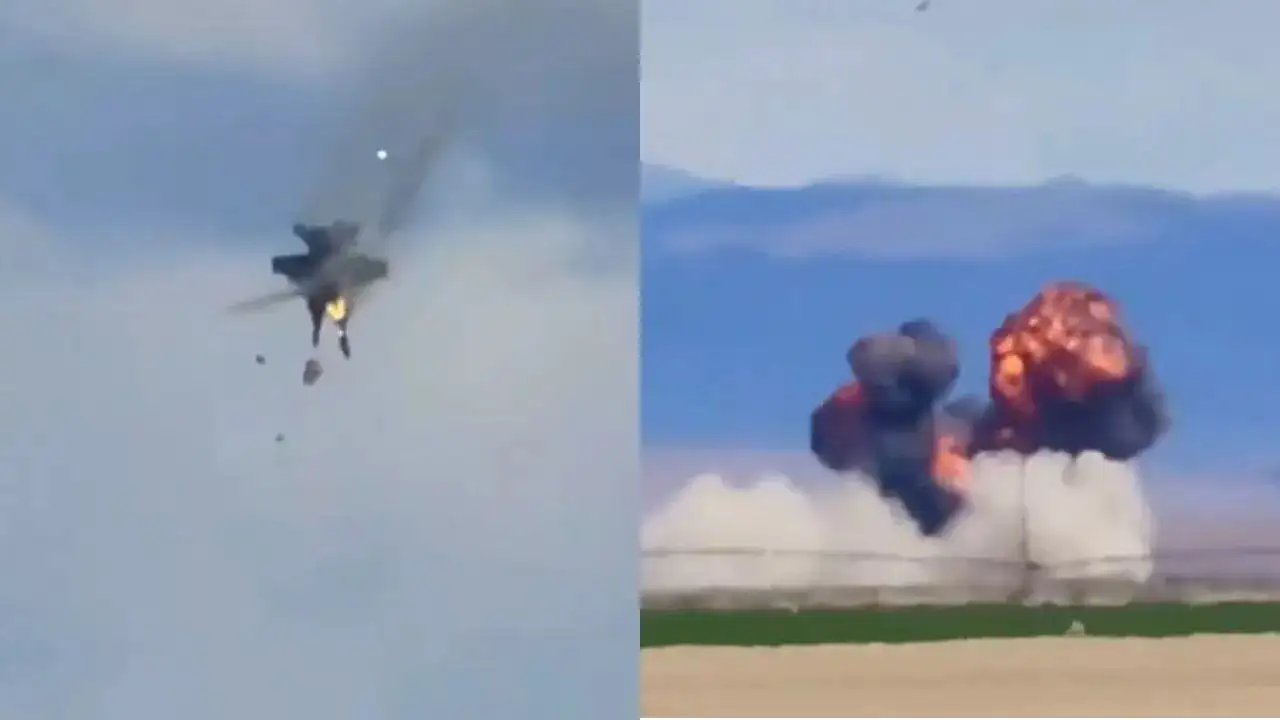 Two US Fighter Jets Collide in Midair – Shocking Video