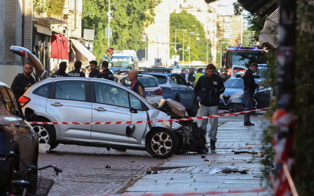 Shocking Video of the Attacker from Italy Terrorist Attack